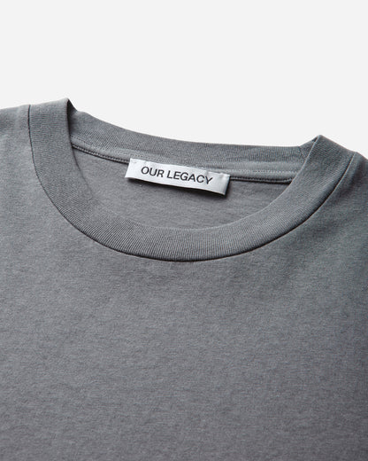 Our Legacy Box T-Shirt Worn Black Legacy Jersey T-Shirts Shortsleeve M2246BWB 001