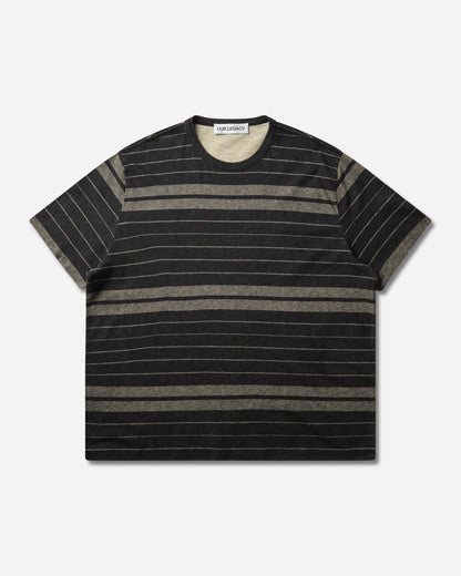 Our Legacy New Box T-Shirt Ziggy Stripe Ease Jersey T-Shirts Shortsleeve M4266NZ 001