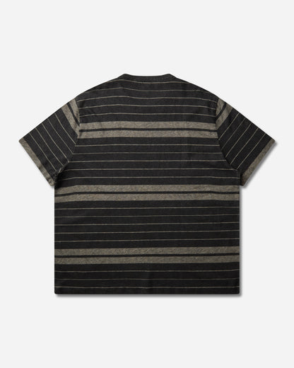 Our Legacy New Box T-Shirt Ziggy Stripe Ease Jersey T-Shirts Shortsleeve M4266NZ 001