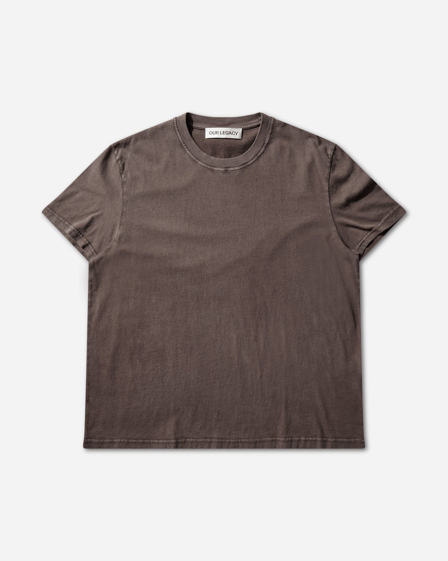 Our Legacy Wmns Classic T-Shirt Worn Brown Legacy Jersey T-Shirts Shortsleeve W2266CT 001