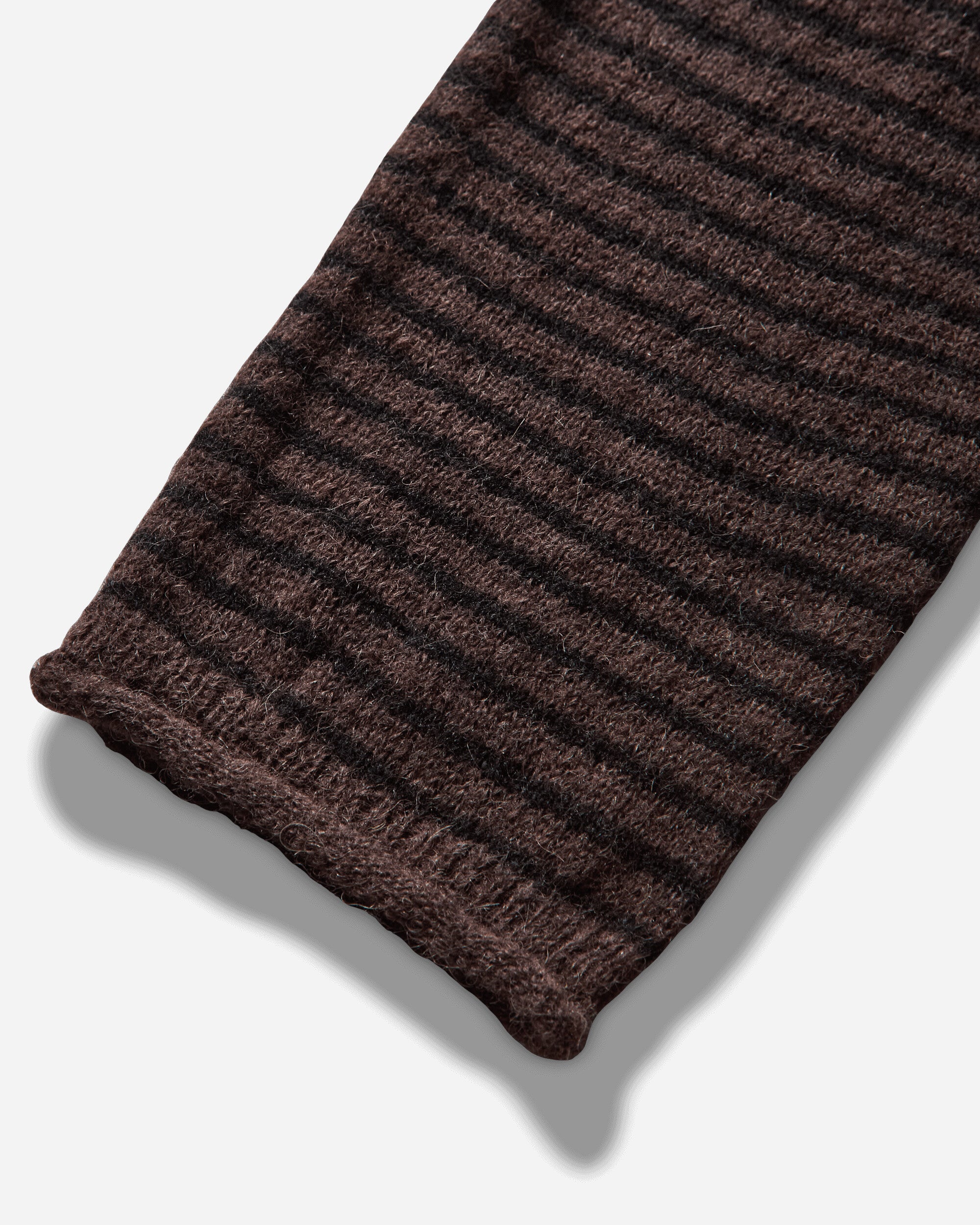 Our Legacy Rigid Popover Dirt Stripe Fuzzy Alpaca Knitwears Sweaters M4253RD 001