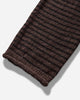 Our Legacy Rigid Popover Dirt Stripe Fuzzy Alpaca Knitwears Sweaters M4253RD 001