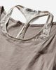 Our Legacy Wmns Swim Tank Velvet Sand Airveil Cotton T-Shirts Top W2266SV 001