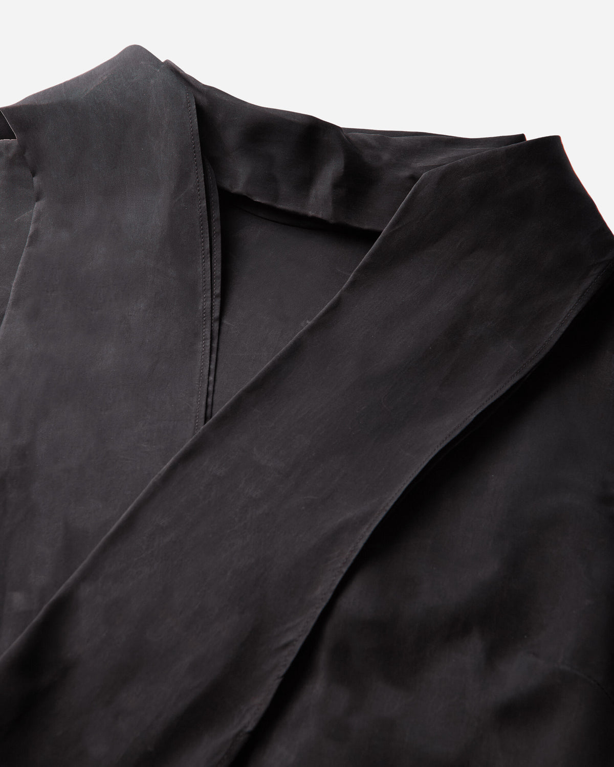 Our Legacy Wmns Virtuous Top Root Brown Wax Dipped Cupro T-Shirts Top W4262VRB 001