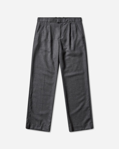 Our Legacy Slack Trouser Smoke Grey Micro Herringbone Pants Trousers M4254SS 001