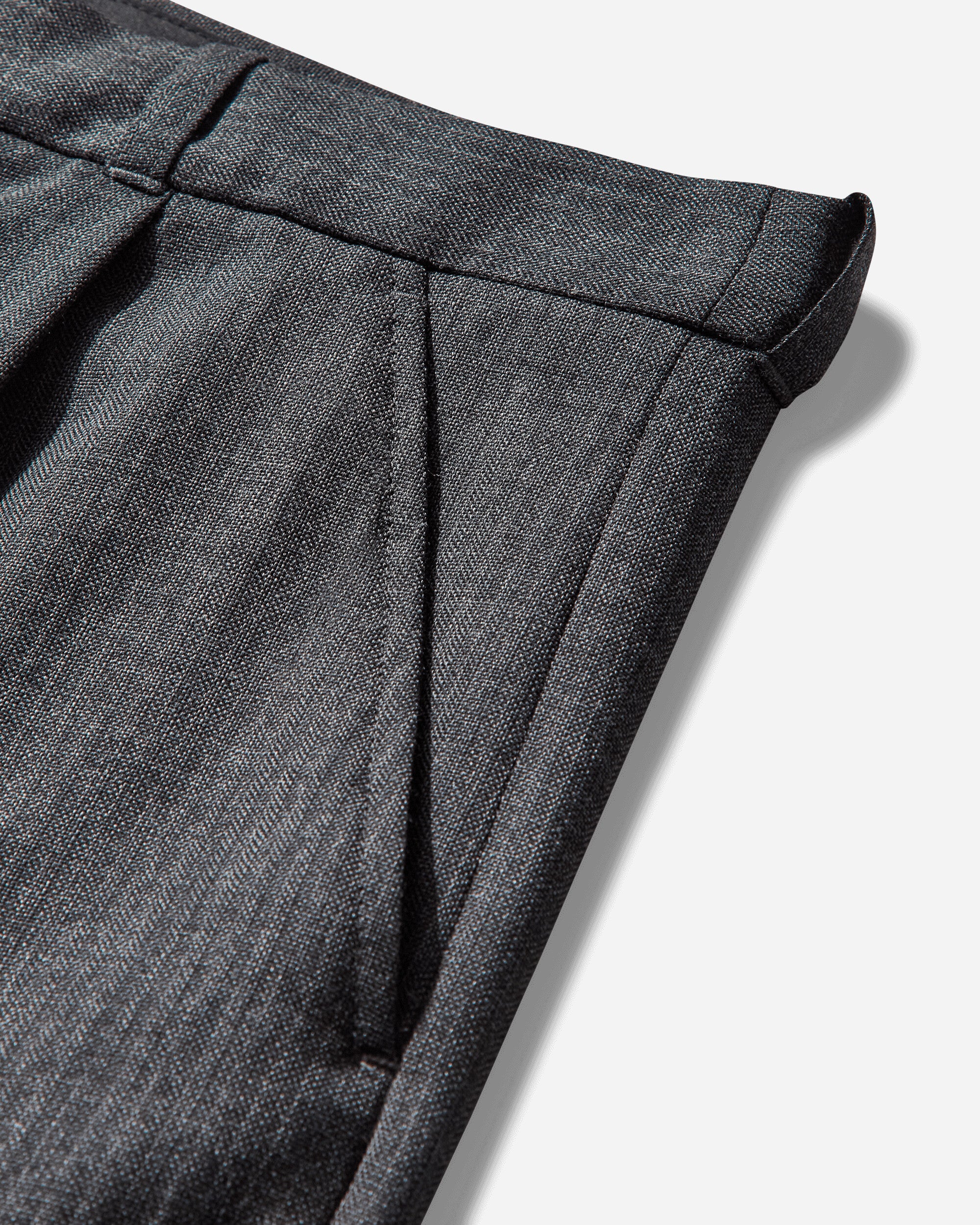 Our Legacy Slack Trouser Smoke Grey Micro Herringbone Pants Trousers M4254SS 001