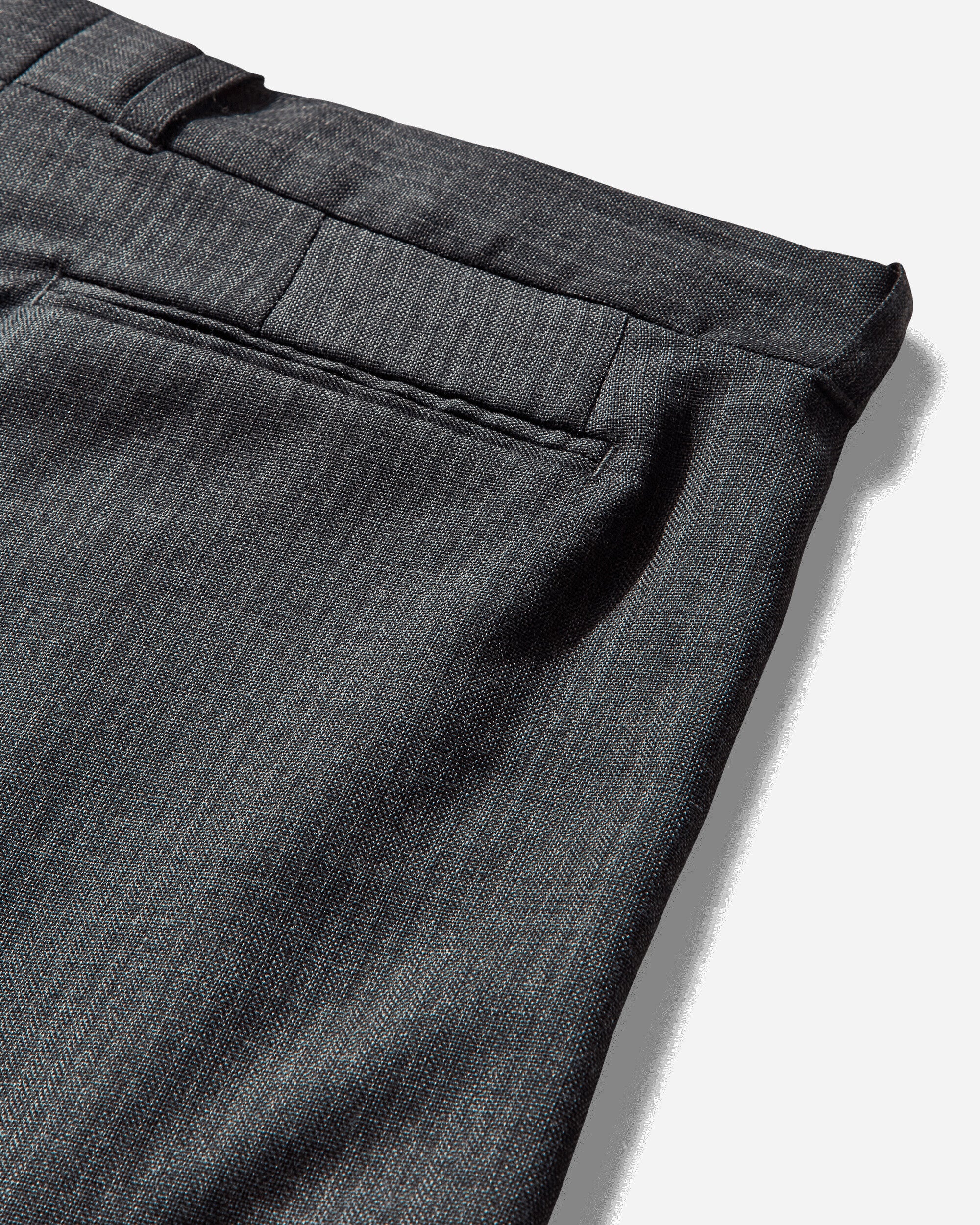 Our Legacy Slack Trouser Smoke Grey Micro Herringbone Pants Trousers M4254SS 001