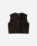 Our Legacy Top Vest Profound Brown Mammoth Cord Coats and Jackets Vests M4251TP 001