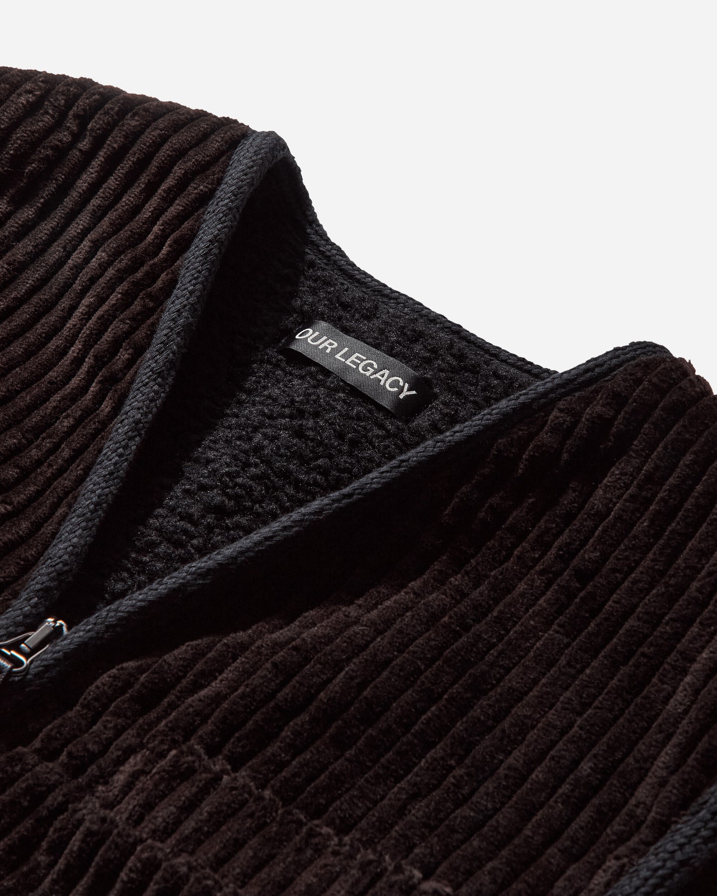 Our Legacy Top Vest Profound Brown Mammoth Cord Coats and Jackets Vests M4251TP 001