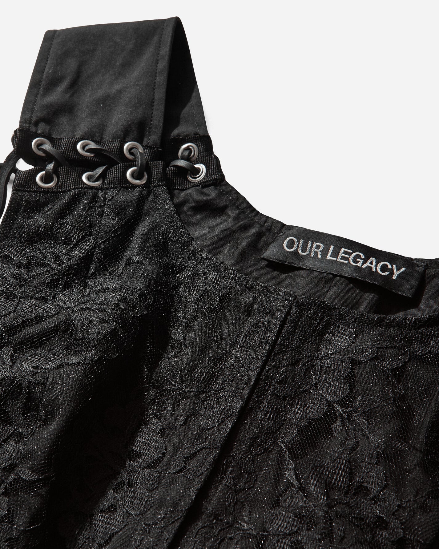 Our Legacy Wmns Tough Vest Studio Black Micro Canvas Coats and Jackets Vests W2262TSB 001