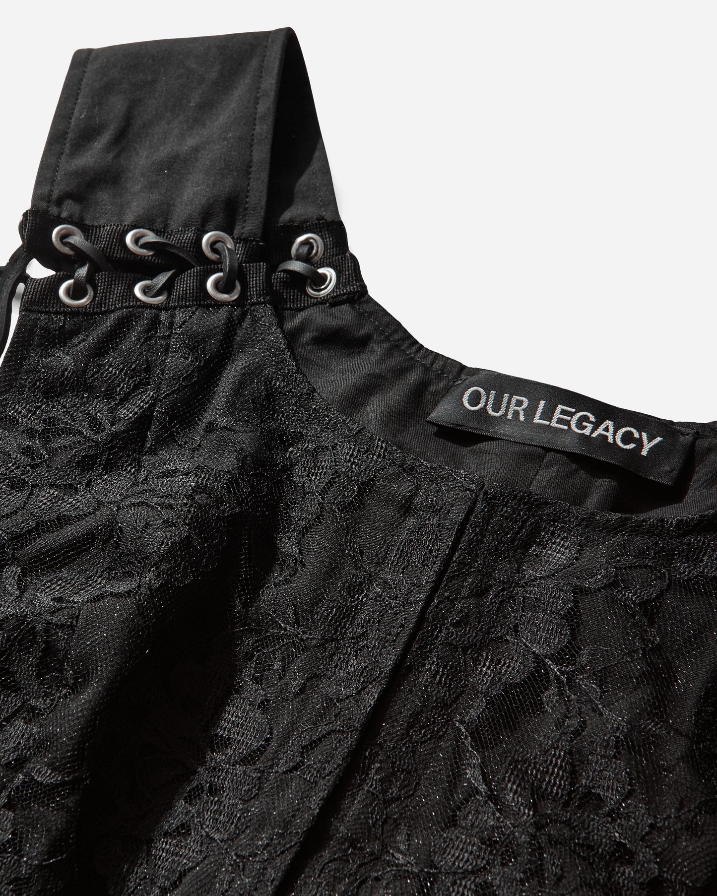 Our Legacy Wmns Tough Vest Studio Black Micro Canvas Coats and Jackets Vests W2262TSB 001