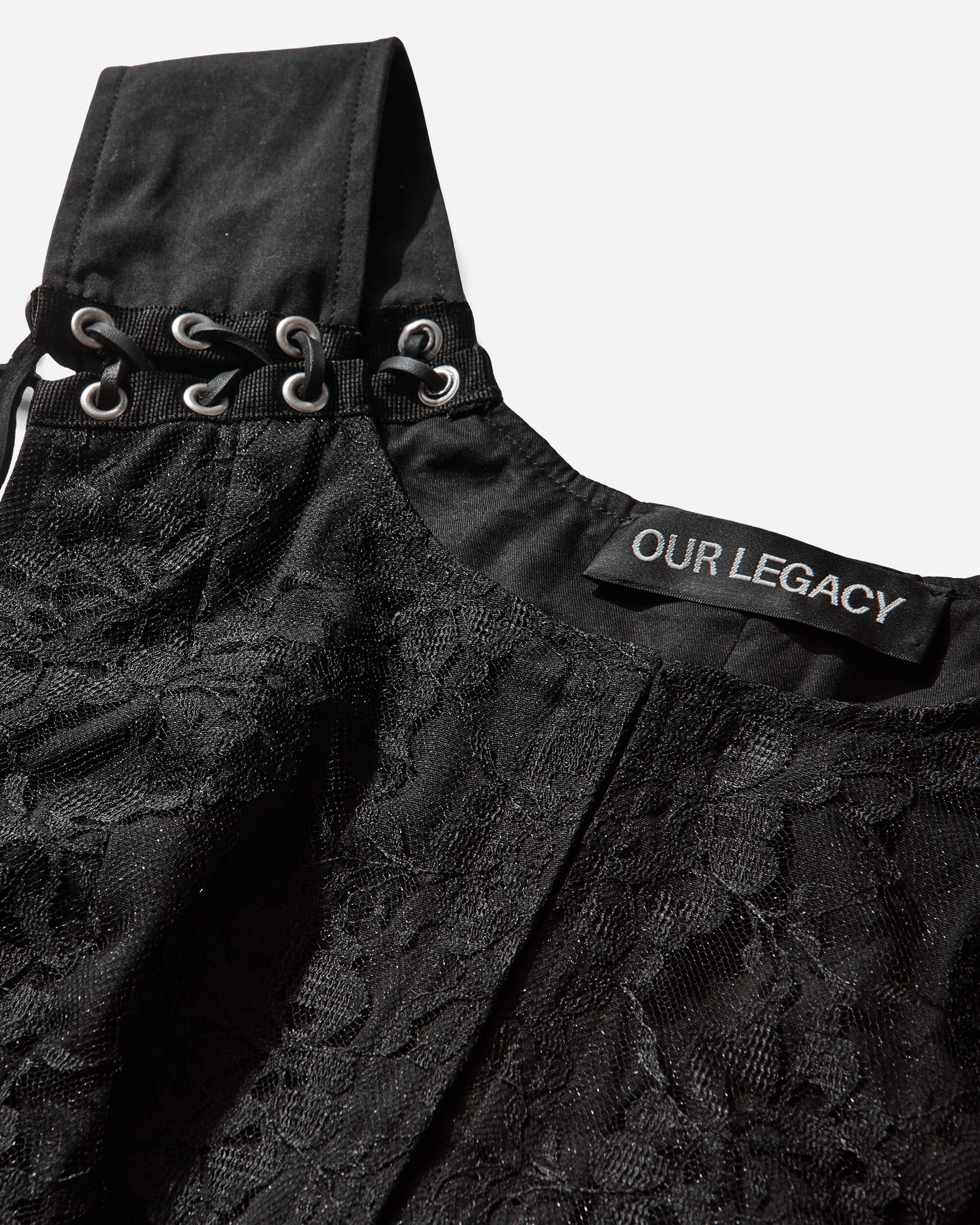 Our Legacy Wmns Tough Vest Studio Black Micro Canvas Coats and Jackets Vests W2262TSB 001