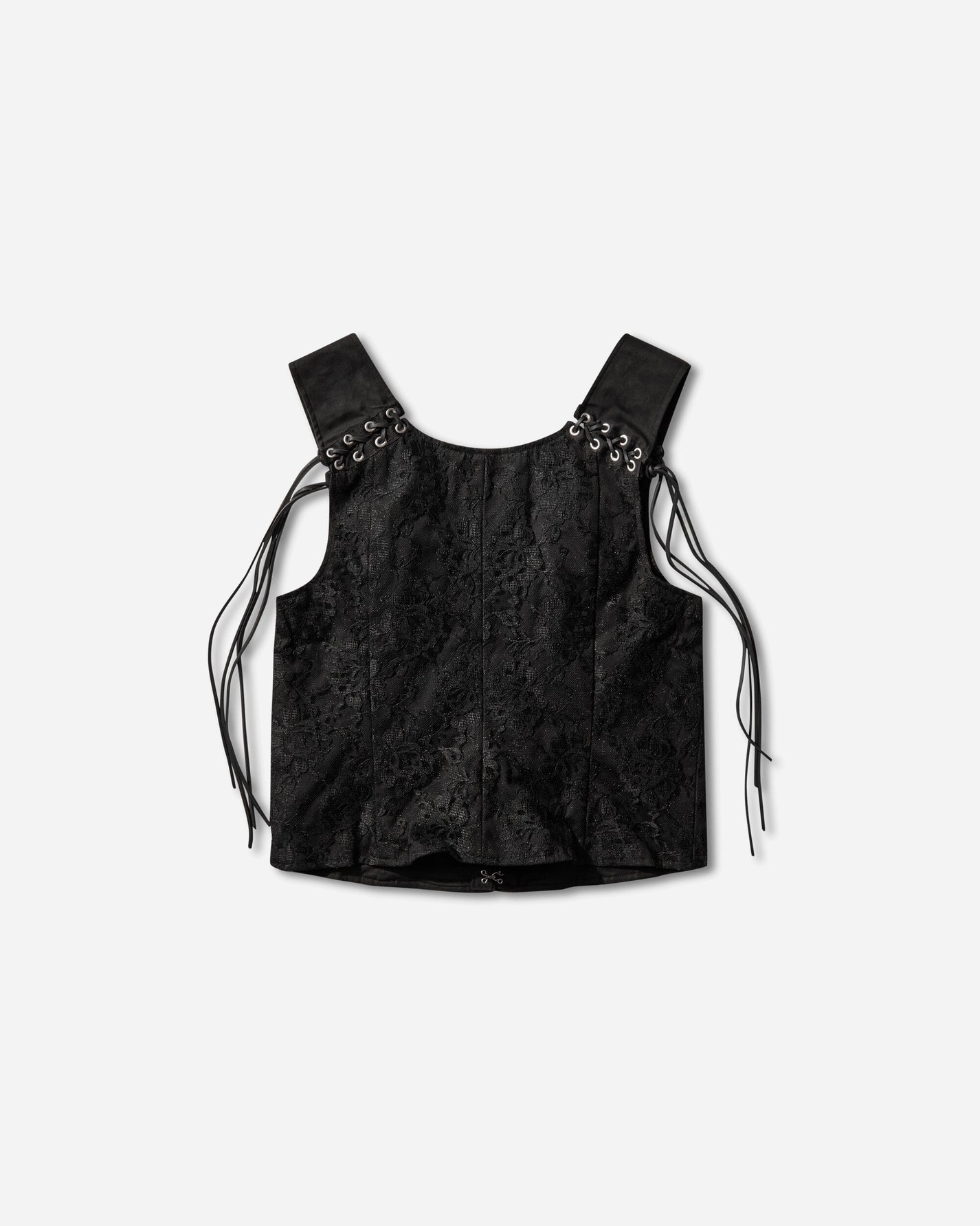 Our Legacy Wmns Tough Vest Studio Black Micro Canvas Coats and Jackets Vests W2262TSB 001