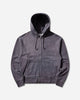 Our Legacy Rascal Hood Antique Amethyst Star Fleece Sweatshirts Zip-Ups M2266RA 001
