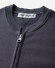 Our Legacy Rift Zip Sweatshirt Relic Plum Star Fleece Sweatshirts Zip-Ups M4266RR 001