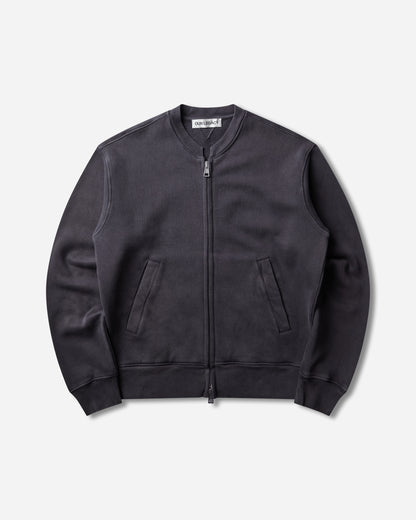 Our Legacy Rift Zip Sweatshirt Relic Plum Star Fleece Sweatshirts Zip-Ups M4266RR 001