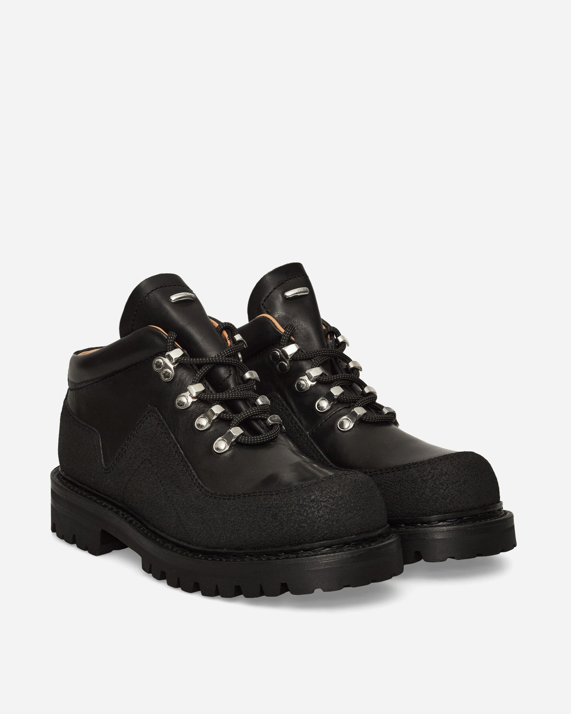 Our Legacy Quest Boot Black Tensile Cattle Hide Boots Hiking A4257QB 001