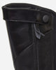 Our Legacy Wmns Bionic Ii Malleable Black Bull Hide Boots Knee A2267BM 001