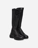 Our Legacy Wmns Bionic Ii Malleable Black Bull Hide Boots Knee A2267BM 001