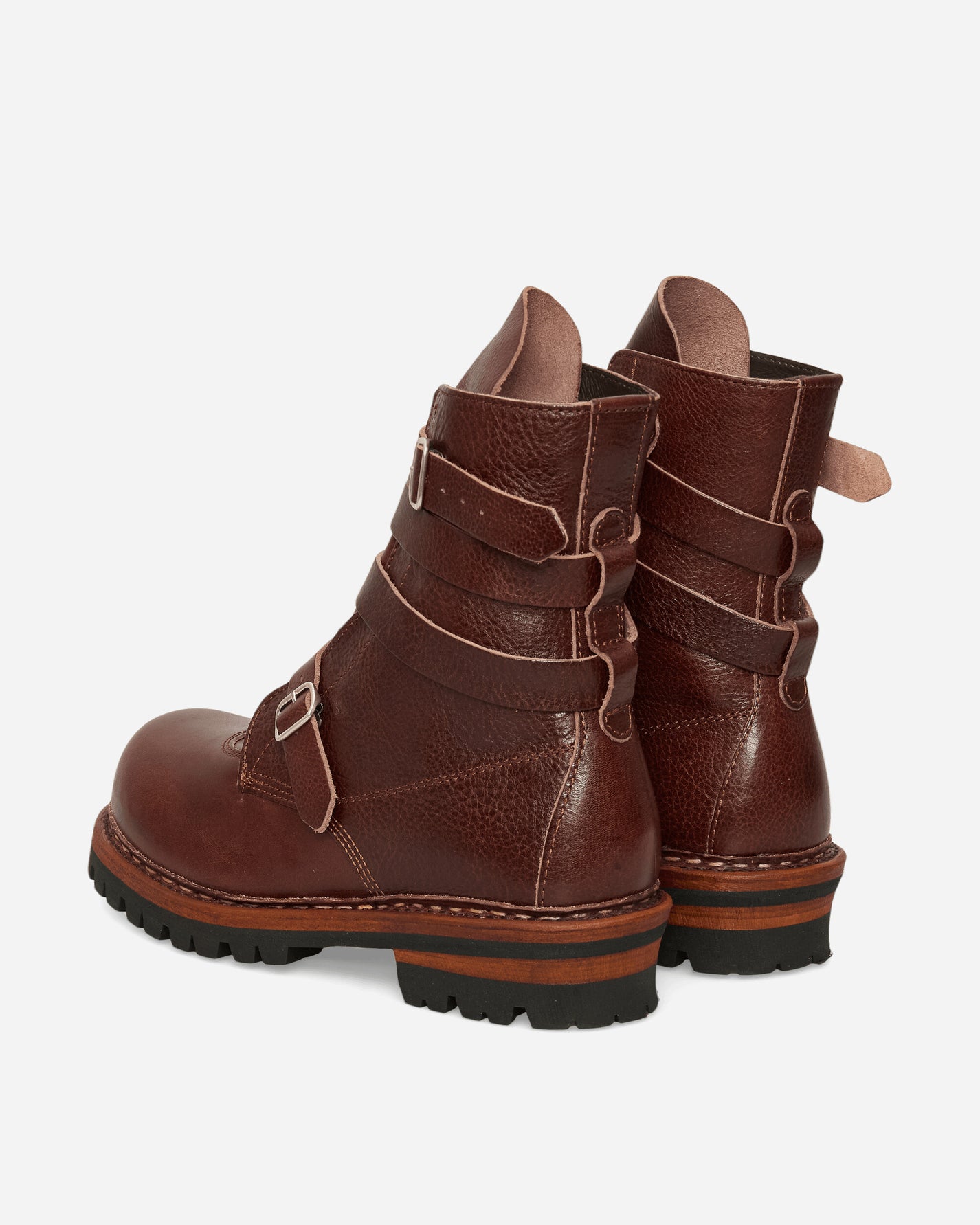 Our Legacy Tanker Boot Liquid Brown Rich Cowskin Boots Laced Up Boots A4267TL 001