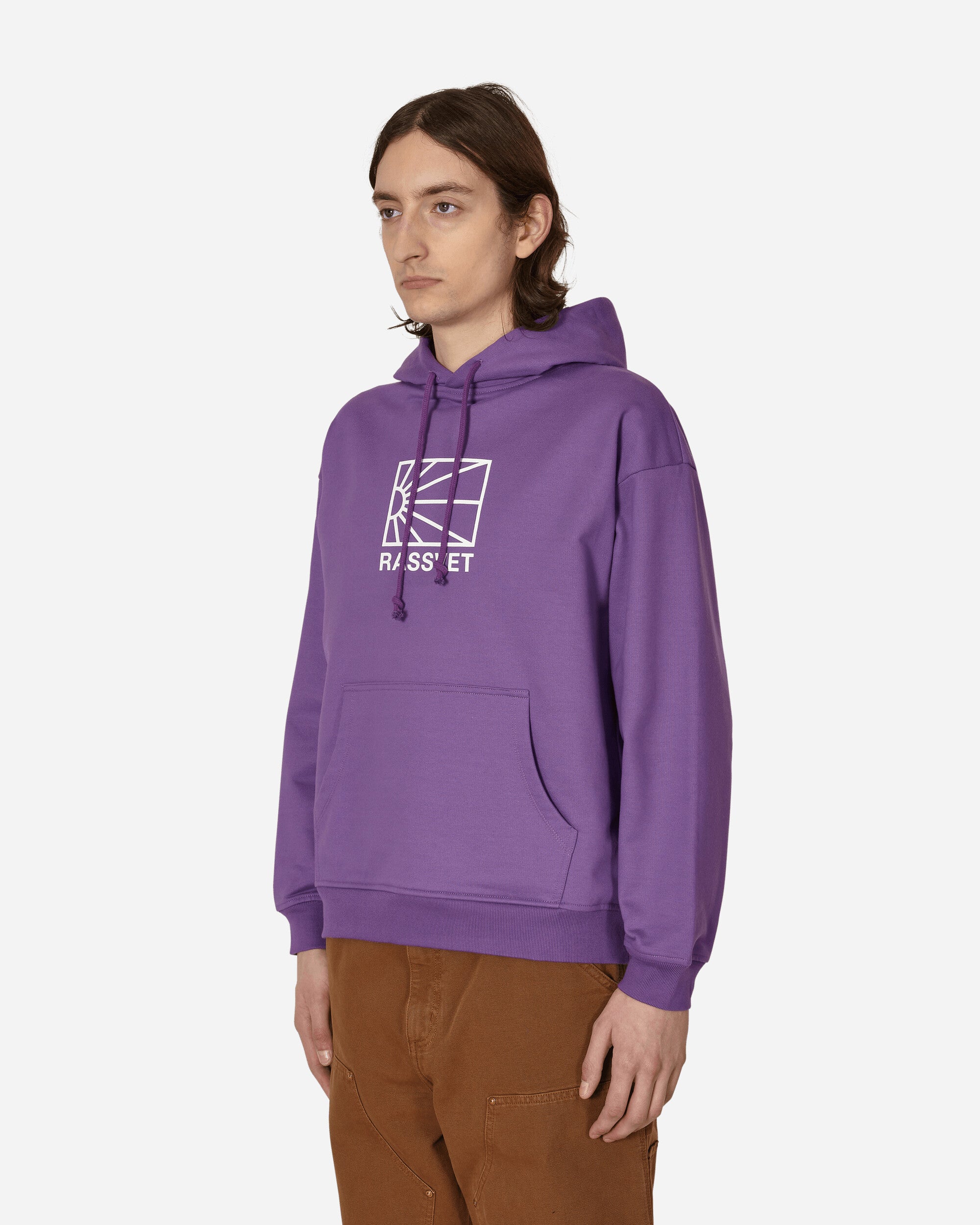 Paccbet Men Logo Hoodie Knit Purple Sweatshirts Hoodies PACC12T025 2