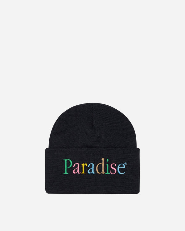 Paradis3 - Colors Logo Cuff Beanie Black