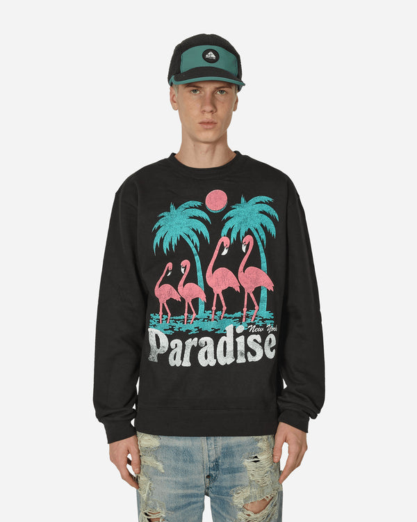 Paradis3 - Storks Crewneck Sweatshirt Black