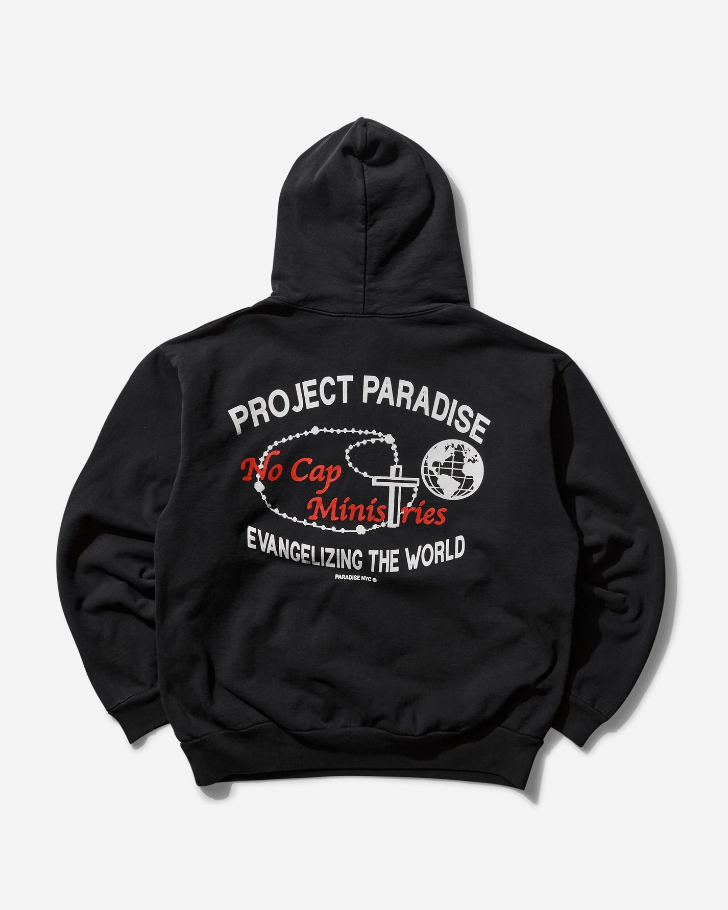 Paradis3 Air Jesus Hoody Black Sweatshirts Hoodies PAAIRJESUSHOOD 1