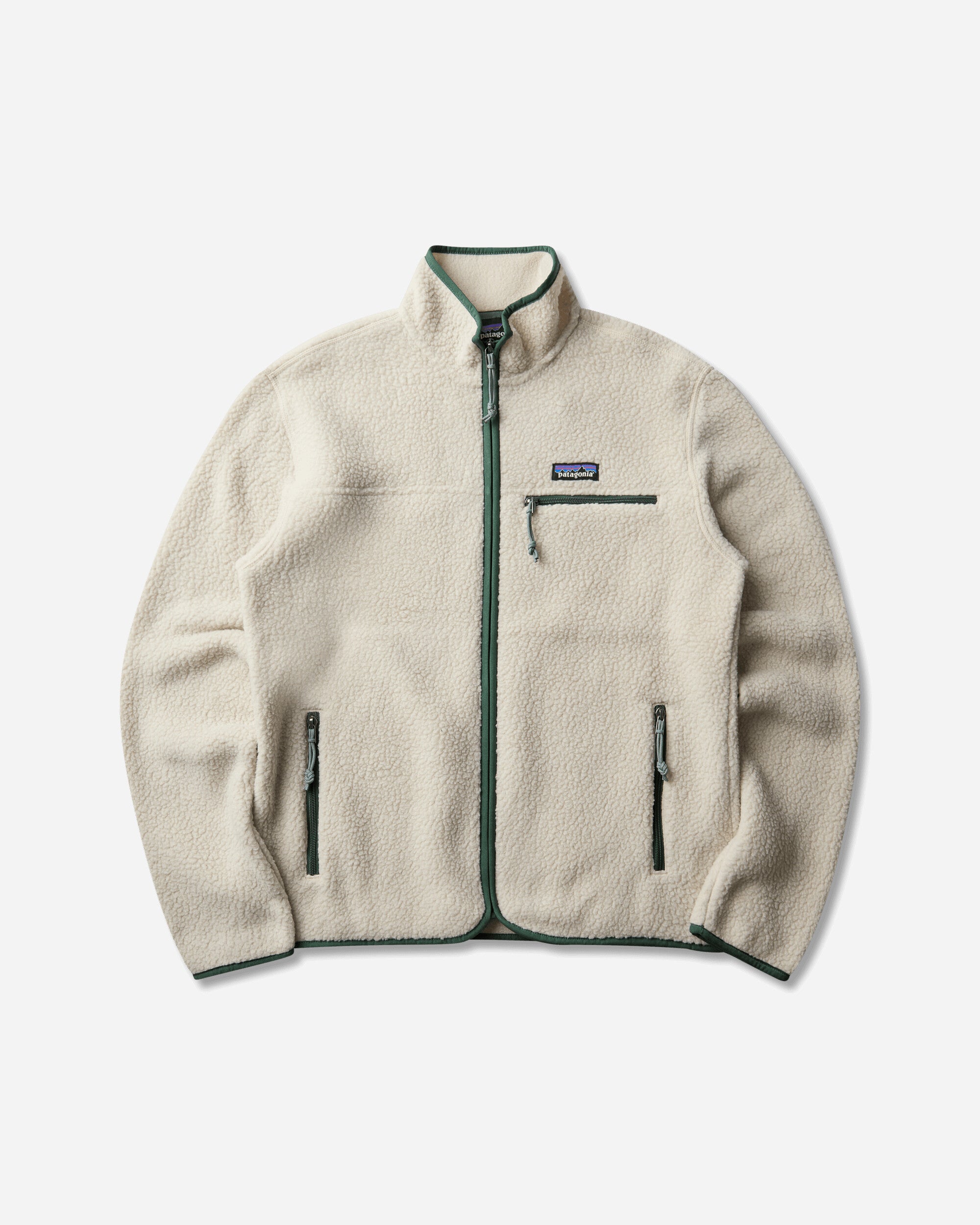 Patagonia Men Retro Pile Jkt Pine Needle Classic Tan Coats and Jackets Fleece Jackets 22802 PNCA