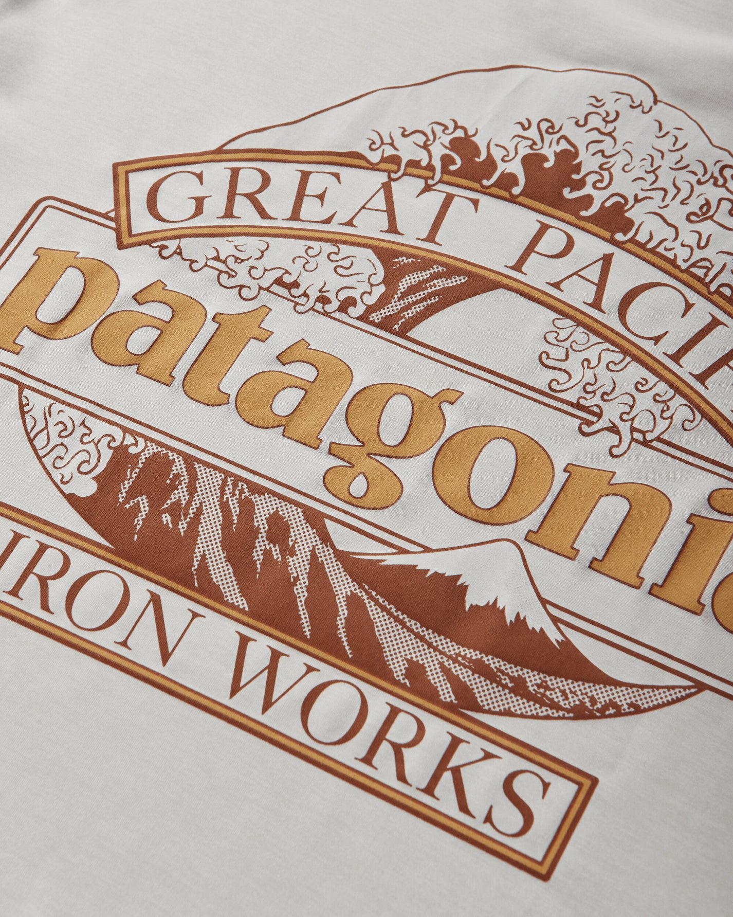 Patagonia M'S Cap Cool Daily Shirt - Great Waves Dyno White T-Shirts Longsleeve 45456 DYWH