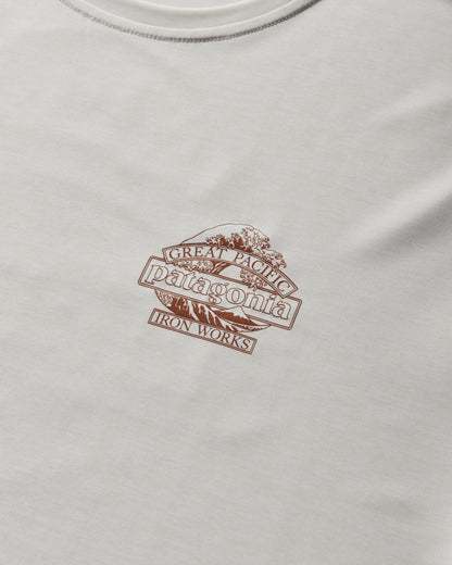 Patagonia M'S Cap Cool Daily Shirt - Great Waves Dyno White T-Shirts Longsleeve 45456 DYWH