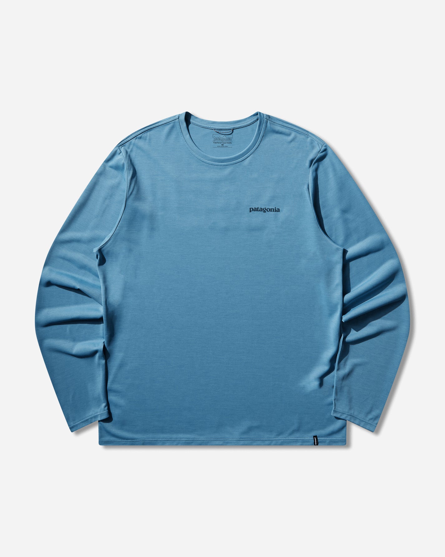 Patagonia M'S L/S Cap Cool Daily Shirt - Boardshort Logo Shore Blue T-Shirts Longsleeve 45457 SHRX
