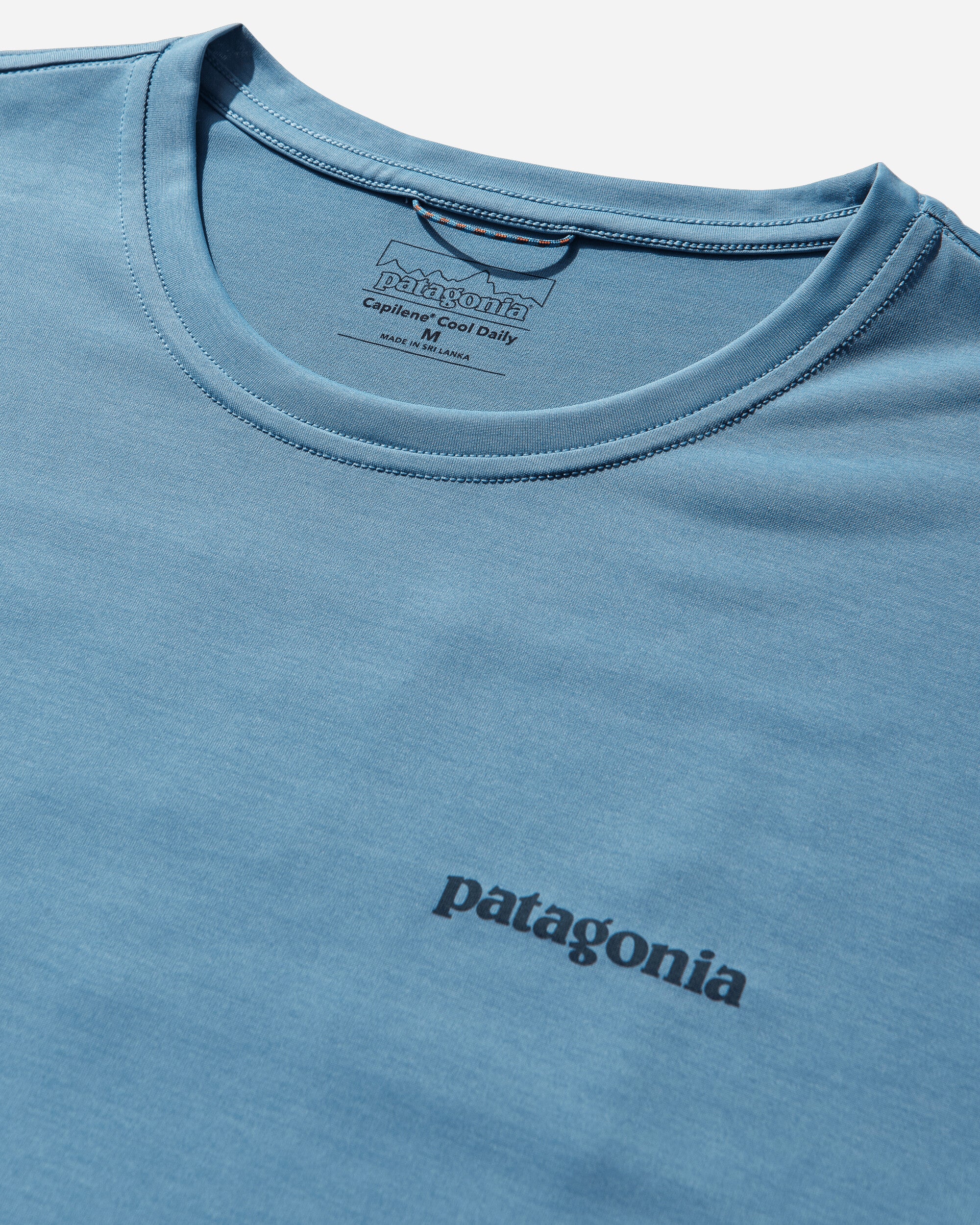 Patagonia M'S L/S Cap Cool Daily Shirt - Boardshort Logo Shore Blue T-Shirts Longsleeve 45457 SHRX
