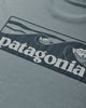Patagonia M'S Cap Cool Daily Shirt - Boardshort Logo Blue Sage T-Shirts Shortsleeve 45481 BSLX