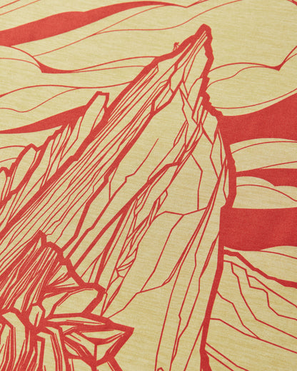 Patagonia M'S Cap Cool Daily Shirt - Cloud Crag Limestone Yellow T-Shirts Shortsleeve 45477 LMYX