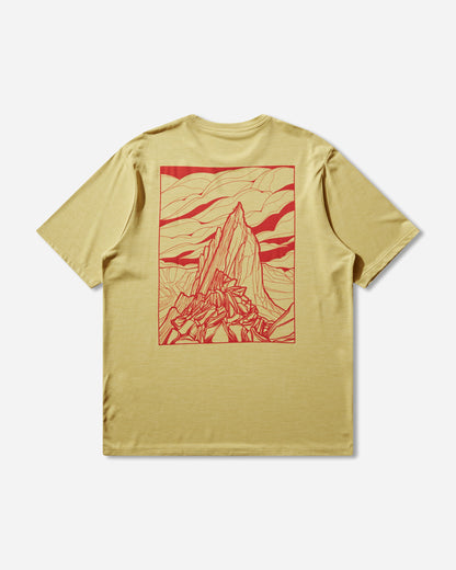 Patagonia M'S Cap Cool Daily Shirt - Cloud Crag Limestone Yellow T-Shirts Shortsleeve 45477 LMYX
