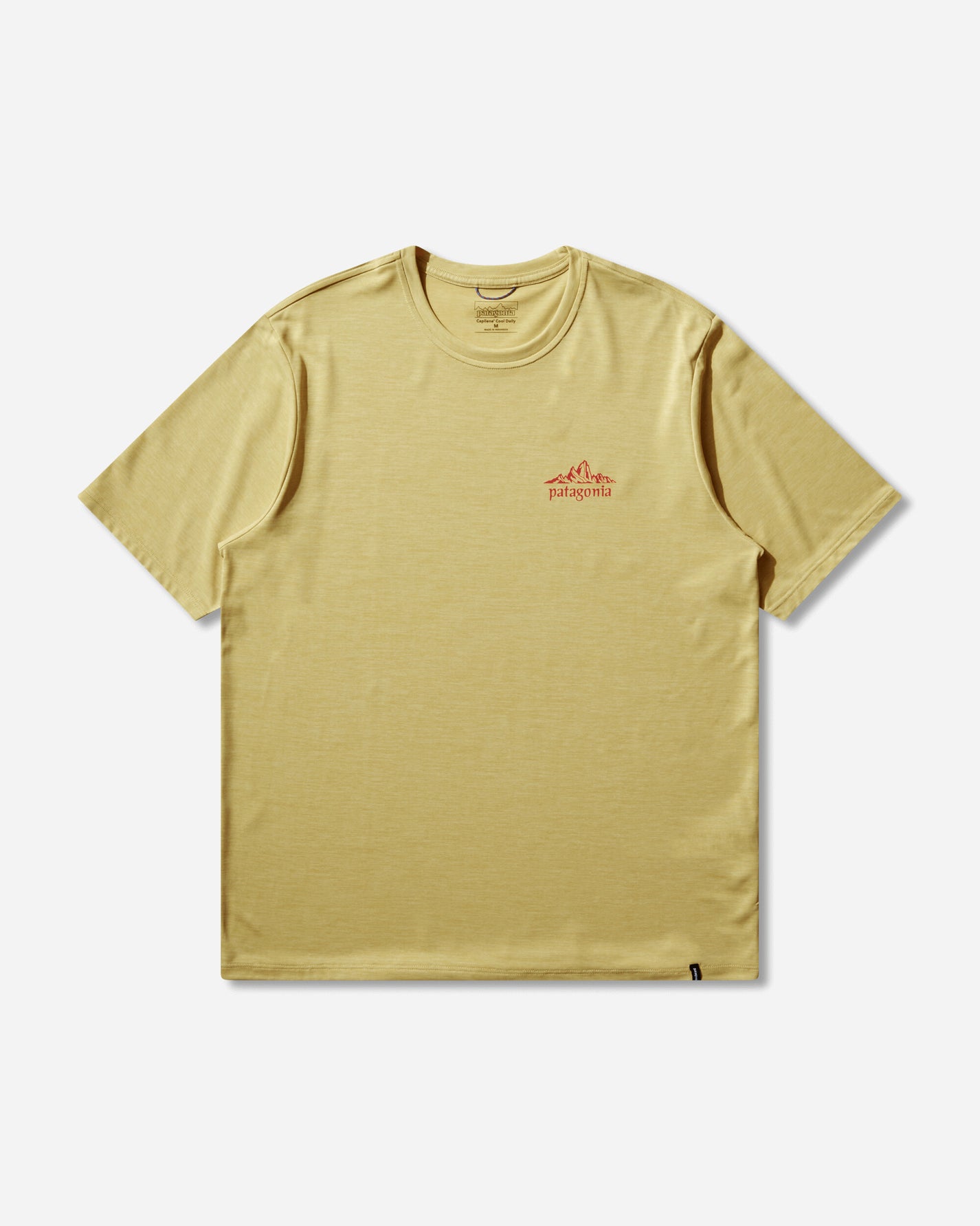 Patagonia M'S Cap Cool Daily Shirt - Cloud Crag Limestone Yellow T-Shirts Shortsleeve 45477 LMYX