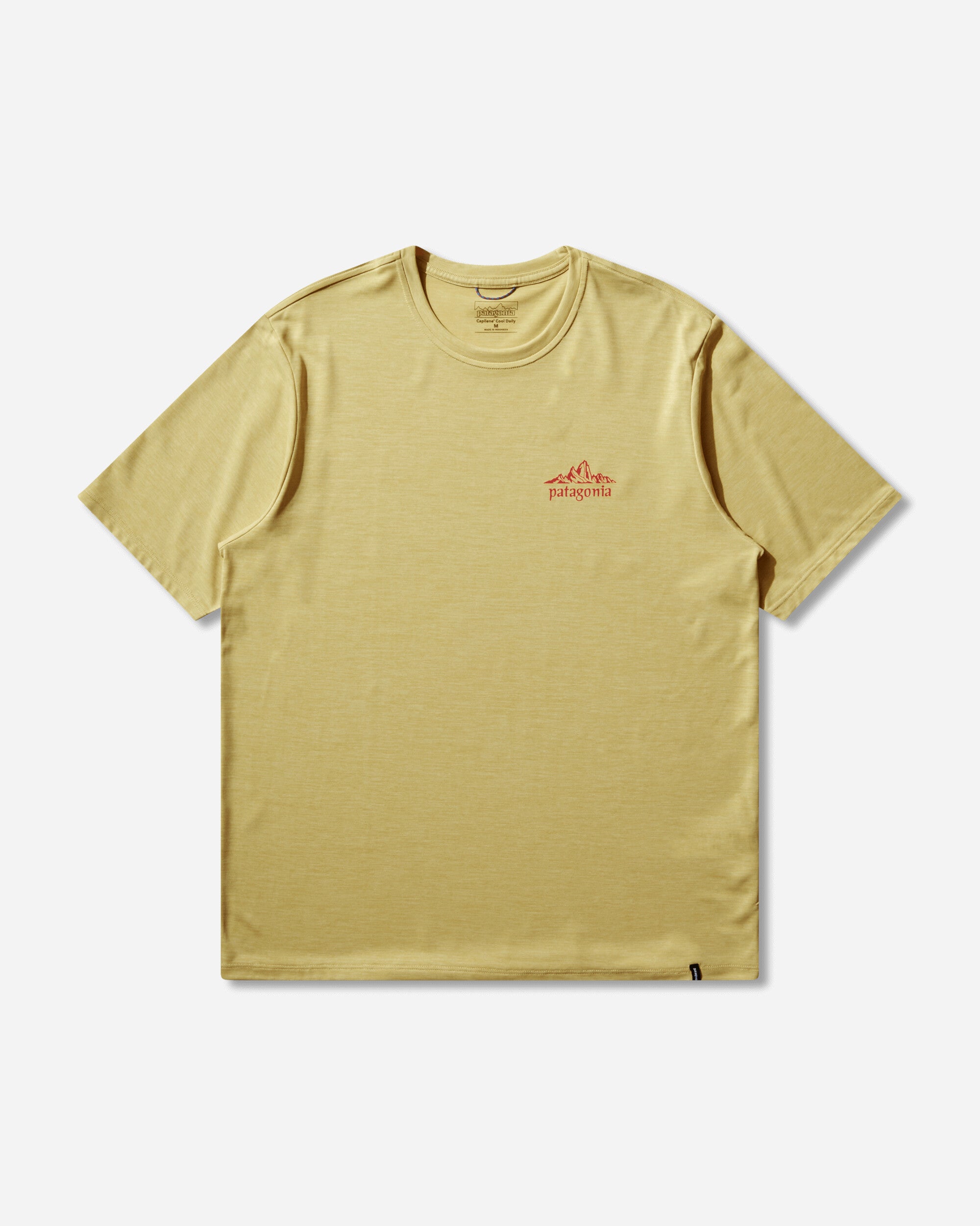 Patagonia M'S Cap Cool Daily Shirt - Cloud Crag Limestone Yellow T-Shirts Shortsleeve 45477 LMYX
