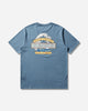 Patagonia M'S Great Waves Responsibili-Tee Shore Blue T-Shirts Shortsleeve 37873 SHRB