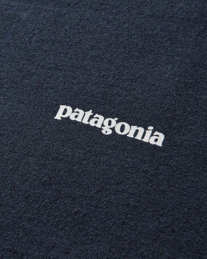 Patagonia M'S L/S P-6 Logo Responsibili-Tee New Navy T-Shirts Shortsleeve 38518 NENA