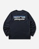 Patagonia M'S L/S P-6 Logo Responsibili-Tee New Navy T-Shirts Shortsleeve 38518 NENA