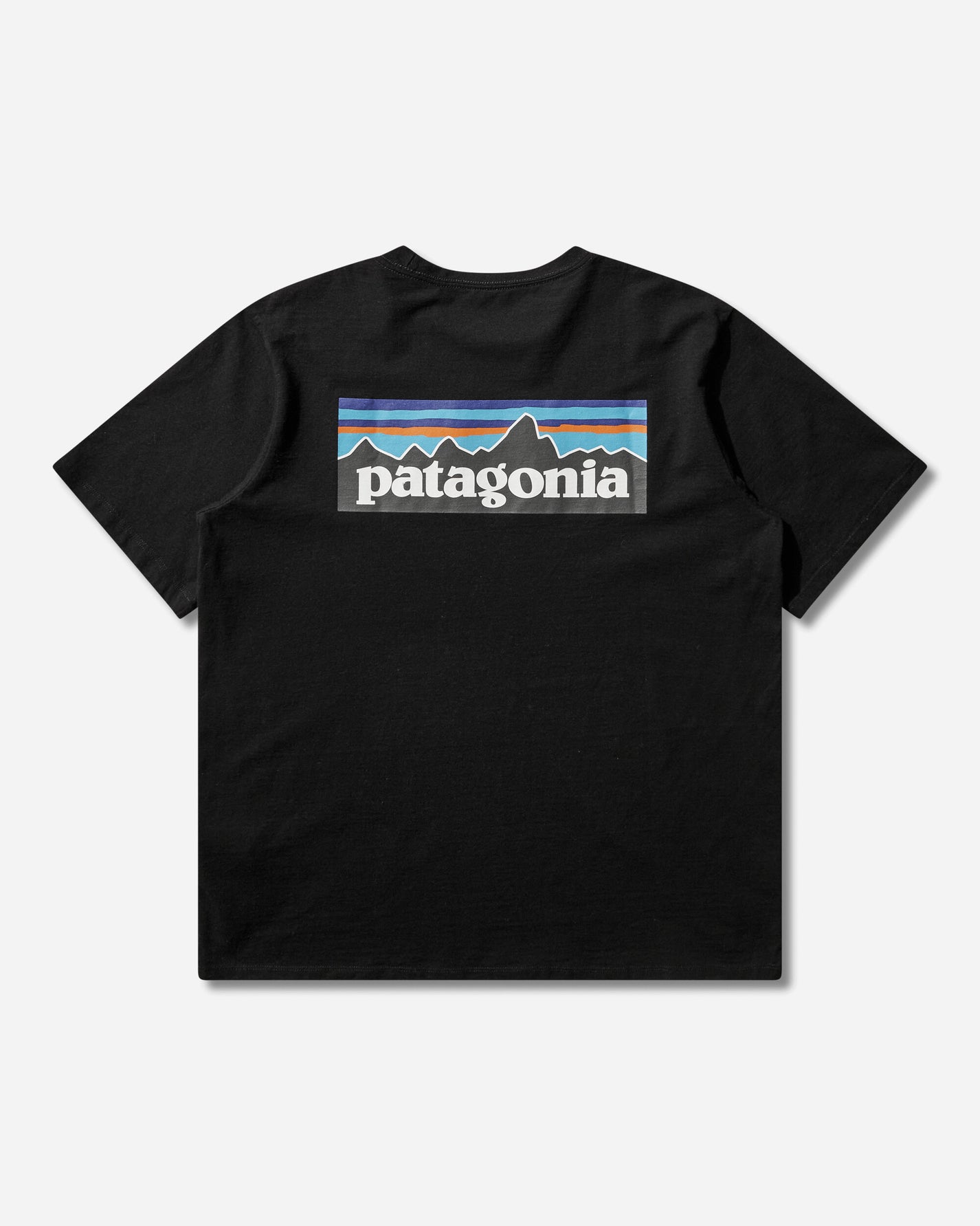 Patagonia M'S P-6 Logo Responsibili-Tee Black T-Shirts Shortsleeve 38504 BLK