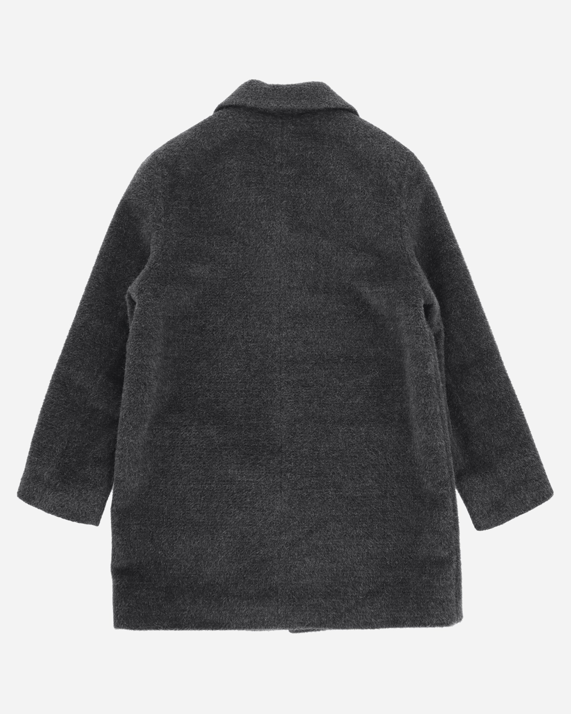 Pezze Vintage Wmns Caractère Coat Made In 40% Wool,30% Alpaca And 30% Mohair Grey Coats and Jackets Coats 0572419 1