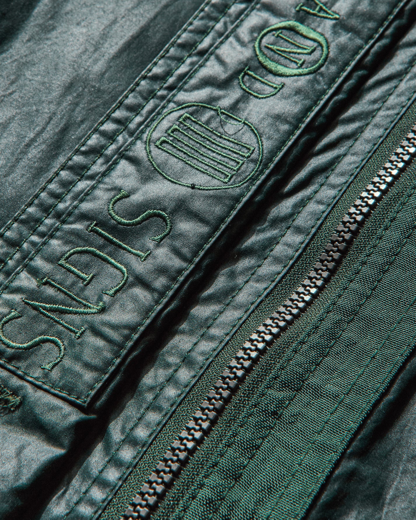 Pezze Vintage Dark Green Raincoat Jacket Green Coats and Jackets Coats 47246 1