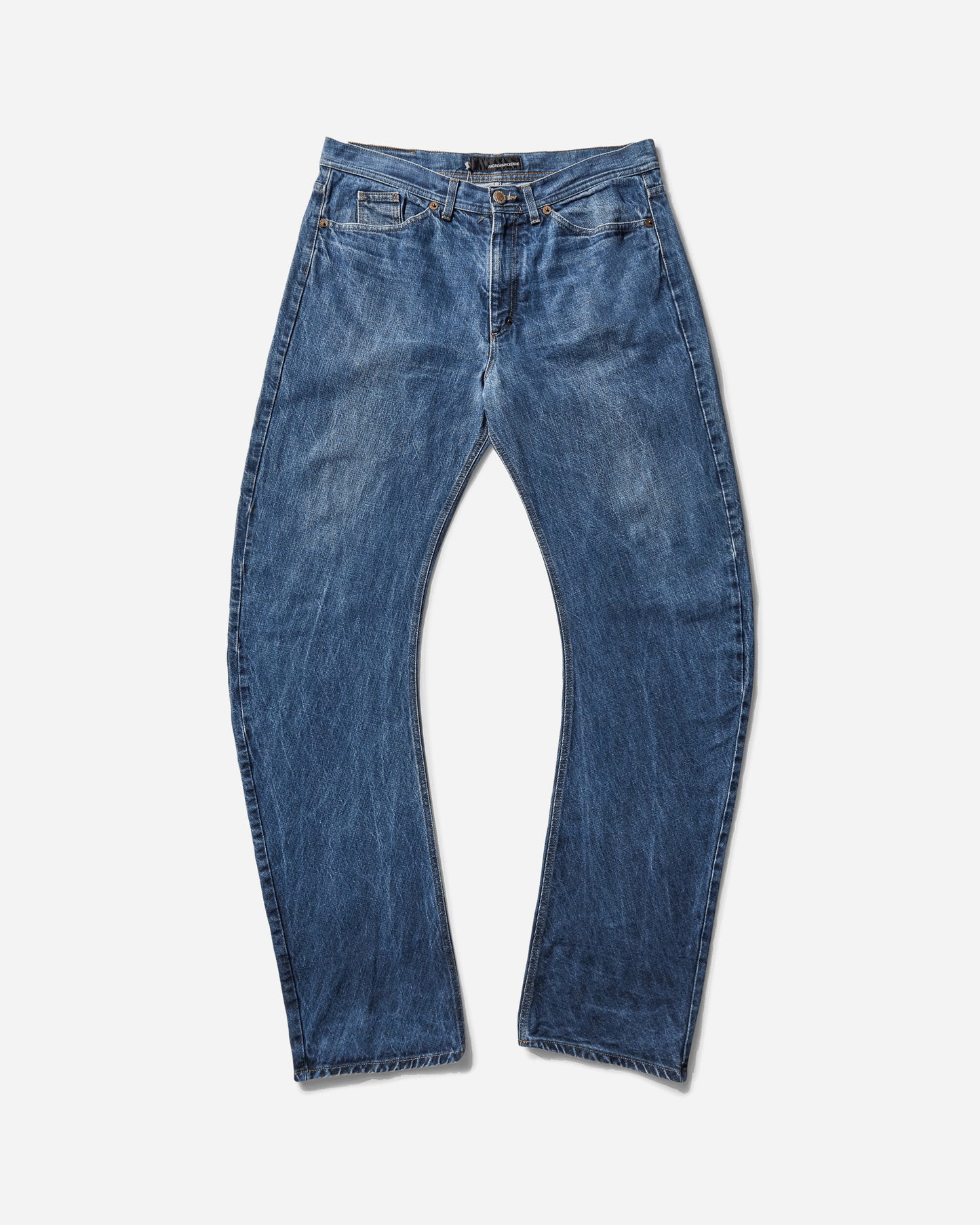 Pezze Vintage Andrew Mackenzie Jeans Blue Pants Denim 572414 1