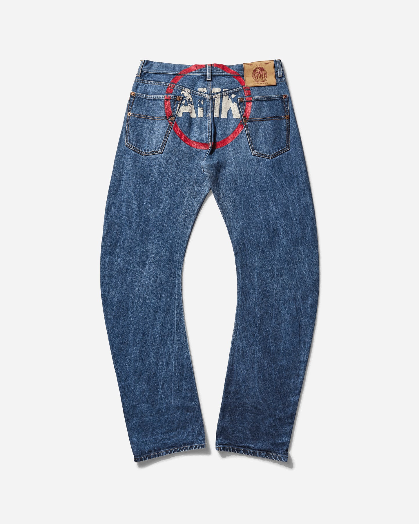 Pezze Vintage Andrew Mackenzie Jeans Blue Pants Denim 572414 1