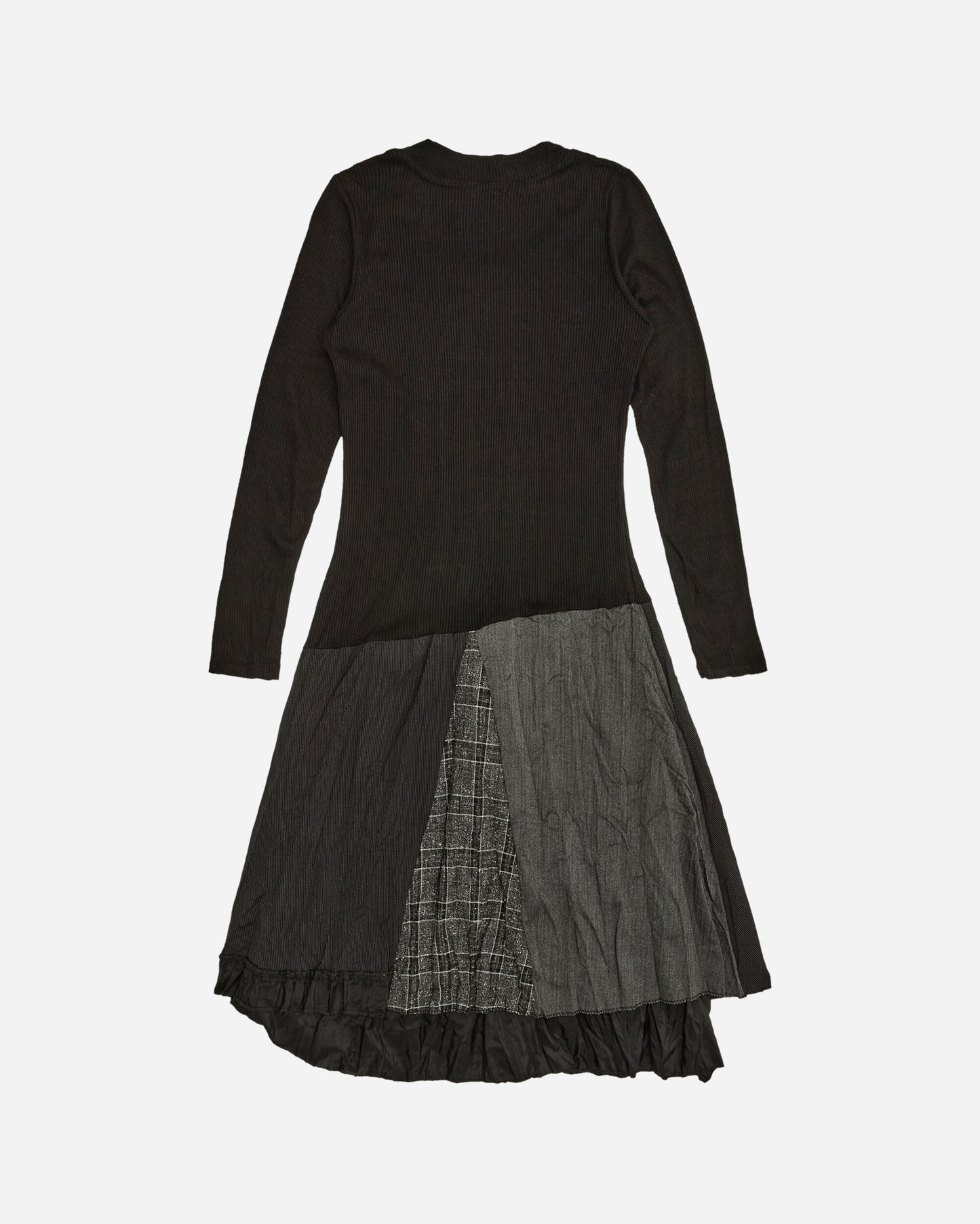 Pezze Vintage Wmns Patches Black Dress Black Dresses Dress Long 0472418 1