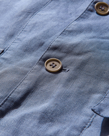 Pezze Vintage Italian Linen Jacket Grey Coats and Jackets Jackets 47242 1