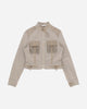 Pezze Vintage Wmns Nemo Jacket With Net Chest Pockets Beige Coats and Jackets Jackets 057245 1