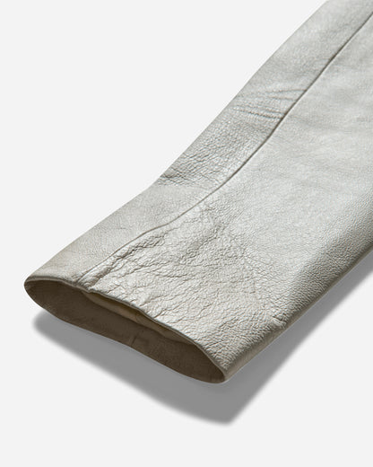 Pezze Vintage Wmns Kara White Leather Jacket White Coats and Jackets Leather Jackets 0572411 1